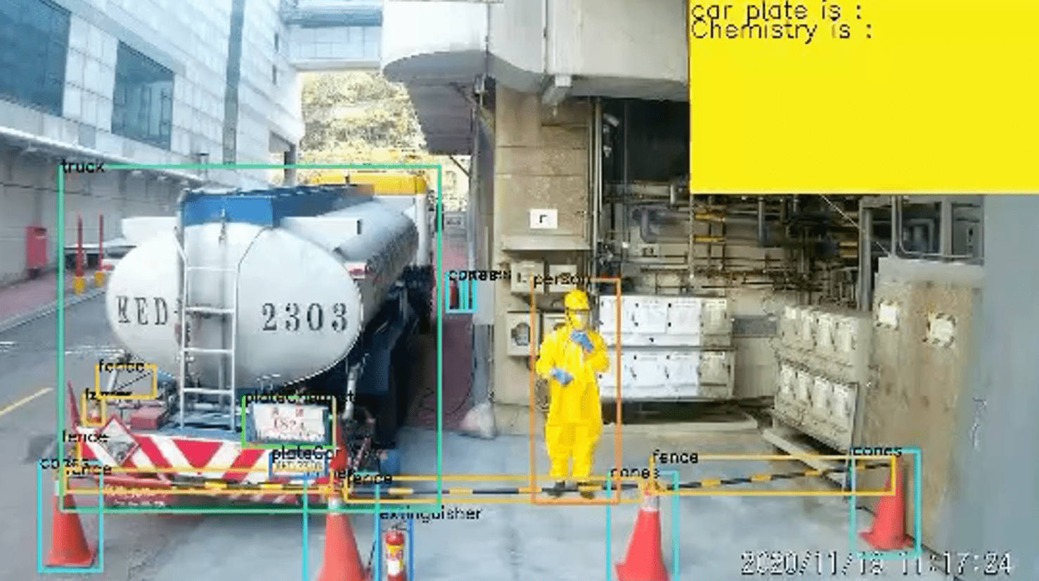 智慧工安偵測系統