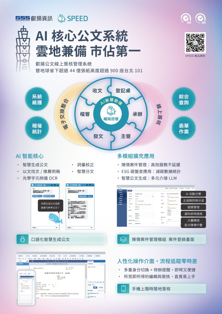 S.P.E.E.D. 公文線上簽核管理系統